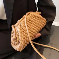 Sacs de soirée Famouse Brand Handsbag Y2K Small fourre-tout Sac à bandoulière plissé pour femmes sacs d'embrayage à bandoulière