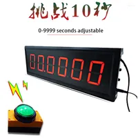 Wall Clocks The Game Is Led Display Timer Tiktok Challenge 10 Seconds Free Network Red Remote Control Indoor Mounted Custom Clock.
