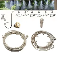 Watering Equipments 69121518m High Quality Cooling Water Fog Sprayer System Garden Nebulizer Outdoor Misting Kit for Greenhouse 220921