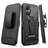 Wiko Ride 용 전화 케이스 2 3 Alcatel Go Flip 4 1B 1V Lumos One Plus N20 5G 10 Pro Shockproof Cover with Holster Belt Clip