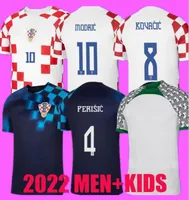 2022 MODRIC World Cup Croacia soccer jerseys national team MANDZUKIC PERISIC KALINIC 22 23 Croazia football shirt KOVACIC Rakitic Nigerian Men Kids Kit uniforms