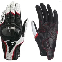 Пяти пальцев перчатки дышащие кожаные мотоциклетные гонки Mens Motocross RST390 391 Guantes Moto Rekawice Motocyklowe 220921