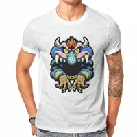 T-shirts masculins Tshirt Essent O Nirt Mes Monster Monster Cotton Cotton Classic Tops Individuality Plus taille i9dm #