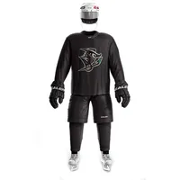 Running Sets College Hockey Wears H80 Serisi Highquality Işık ve İnce Nefes Alabilir Siyah Kişiselleştirilmiş Buz Hokey Uygulaması Jersey Büyük Street Shirkal 220922
