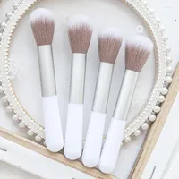 Makeup Brushes 1Pcs Highlight Blush Silver Brush Face Cosmetic Foundation Powder Blending Professional Make Up Kits Tool