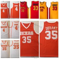 Vintage Texas Longhorns Kevin Durant 35 College Basketball Jerseys 4 Mohamed Bamba Jersey Oak Hill High School Stitched Shirts S-XXL189r