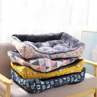 kennels pens Pet Dog Bed Sofa Mats Pet Products Coussin Chien Animals Accessories Dogs Basket Supplies For Large Medium Small House Cat Bed 220922