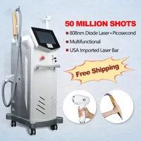 Factory 808 Diode Laser Hair Removal Machine pico laser remove freckles Pico laser Tattoo Removal Carbon peeling Device
