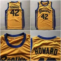 SJ High Top Men 42 Scott Howard Jersey Moive Basketball Beacon Beavers Jerseys Amarillo American Film Version State Cheap Stitched Quality