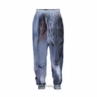 men's Pants Xinchenyuan 3D Animal Snow Leopard Print-Casual Sweatpants Straight Jogging Trousers K79 A12i#