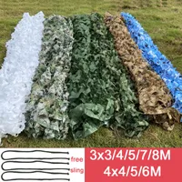 Tents & s Sun Shelter Camouflage Nets Military Army Training Tent Shade Outdoor Camping Hunting Shelter Hide Netting Car Covers