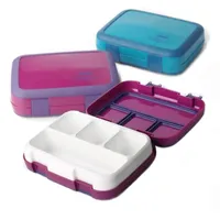 Bento Boxes Tuuth Microwave Lunch Box Leakproper Bento Box для детей Многочисленные сетки Портативный пищевой контейнер 220922