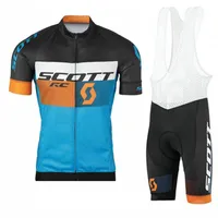2019 SCOTT Pro Summer Cycling Jersey Set breathable Mountain Bike Clothing MTB Bicycle Clothes Maillot Ciclismo Men Suit 122717Y238S