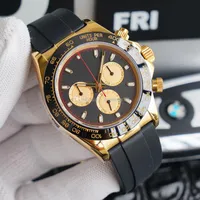 Designer Mens Watch Automatic m￩canique 40 mm STRAPE 904L ACTEUR DE MONTRANDE DE MONTRATION DE haute qualit￩ Montre de Luxe Golden Watchs