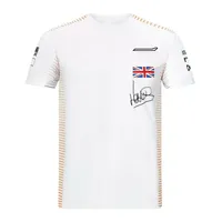 F1 Formula One Team Edition Men 's Round Neck T-Shirt Sports Short Sleeve 티셔츠 맞춤형 레이싱 슈트 증가 된 297b