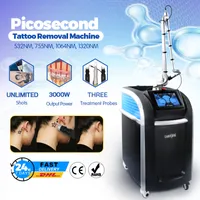 Pico Second Machine Professional Tattoo Removal Laser Device Korea Arm 755nm Honeycomb Probe Speckles Pigmentation Spots Removal Treatment