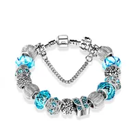 925 Sterling Silver Compated Butterfly Charms armbanden Dames feestjuwelen met originele doos voor Pandora Snake Chain kralen Charm Diy Bangle armband