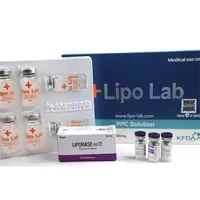 Lipo Lab PPC V Line Solution 10 Vials Lipolab The Red Ampoule Kabelline Slimming Solution