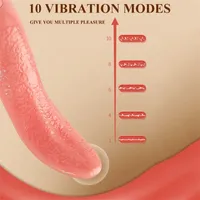 22SS Sex Toy Massager Tongue Licking Vibrator f￶r kvinnor Anal Clitoris Stimulator Nipple Soft Masturbator Erotic Machine Adult Toys