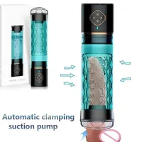 Pump Toys Water Bath Penis Enlargement Vacuum Electric Male Masturbator Cup Delay Training with Spa Sex Machine For Man toys 18 220921