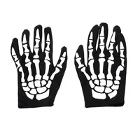 Party Decoration Glove Halloween Makeup Ball Ball Ktv Party Mittens Human Skeleton Enfants Adult Terror Mitts Factory Direct Vendre 3 2YX P1