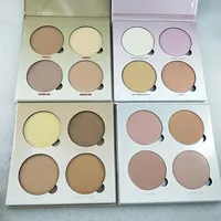 In stockHigh quality Make up Bronzers & Highlighter makeup 4 colors eyeshadow Face Powder Blusher Palette eye shadow 306G