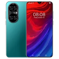P50 pro cell phones smartphone Show 5G network 4GB RAM 64 ROM Dimensity 910 6800mahCamera 48MP 108MP android mobile phone Dual SIM Dual Standby