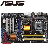 Placas base ASUS P5Q SE Plus Desktop Motherboard P45 Socket LGA 775 para Core 2 Duo Quad DDR2 16G UEFI BIOS Original Usado en la venta
