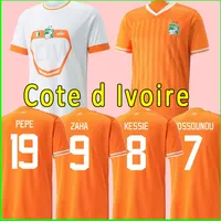 2021 COTE D IVOIRE SOCCER MEUPSEYS Équipe nationale Ivory Coast Jersey Drogba Kessie Cornet Men Homme Maillot de Foot Football Uniforme 2022 2023 Enfants et jeunes