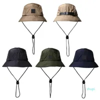 New Fashion Bucket Hat Foldable Fisherman Hat Unisex Designer Outdoor Sunhat Hiking Climbing Hunting Beach Fishing Hats Men Draw String2781