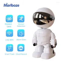Smart Robot WIFI Camera 2MP Mini Concealed Home Ip Cam Alarm Baby Monitor Video Intercom Auto Track Security Protection