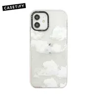 Obudowy telefonu komórkowego Casetyfyfy kolorowe chmury silikonowe obudowa dla iPhone'a 13 11 12 14 Pro Max X XR XS 7 8 14 Plus SE 2020 Odporny na wstrząsy okładki T220921