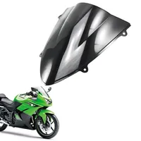 Double Bubble Windscreen Windshield ABS for Kawasaki Ninja 250R EX250 2008 2009 2010 2011 2012230d
