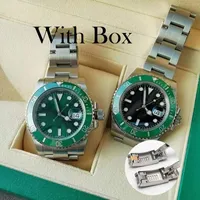 Herren Automatische mechanische Keramik Uhren 41 mm Vollstahl -Stahl Schwimmen Armbanduhren Sapphire Luminous Watch u Factory Montre de Luxe