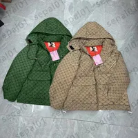 Capas de invierno de chaqueta de dise￱o de dise￱ador unisex Outdoor Warm Winderprover Jackets Four Colors