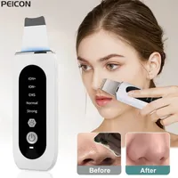 Cleaning Tools Accessories Ultrasonic Skin Scrubber Peeling Blackhead Remover Deep Face Ion Ance Pore Cleaner Shovel Cleanser 220921