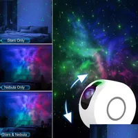 Party Decoration Starry Sky Projector Led Night Light Wireless Remote Control Ceiling Wall Lamp Romantic Home Bar Theater Drop Delive Dhoy7