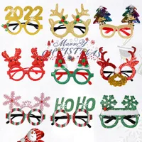 Gafas de sol 2022 Gasas navideñas Antes de las astas de los niños Decoración Decoración Suministros de fiestas de fiestas Creamentos creativos