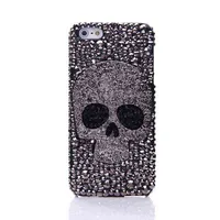 Cell Phone Cases Diamond Metal saphire eye Skull phone case For iPhone 14 12 11 13 Pro Max 8 T220921