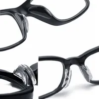 2 gafas de sol de gafas de sol de 5 mm Espectáculos Anti-Slip Silicona Stick Soft en las almohadillas de la nariz 20 Pares Lot239d