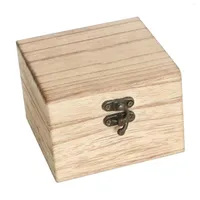 Assista caixas de madeira Presentes de aniversário exibição de jóias para homens e mulheres