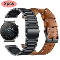 Bandas de reloj correa original para Huawei Watch GT2 Pro Magic Watch Band para Huawei GT 42MM GT 2 mm Madrena de cinturón de acero inoxidable 220921 220921