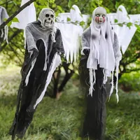 Other Festive Party Supplies Halloween Pendants Skull Decoration Garden Horror Ghost Props Haunted House Courtyard Bar Decor 220922