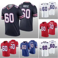 Men's Mitch Morse Buffalo''Bills''Jersey Home White Royal Game Player Jersey Navy Football Shirt Shorts Soccer Color Rush Legend Red