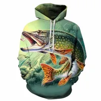 men's Hoodies & Sweatshirts 2022 Fishing Hoodie Men 3D Print Funny Tuna Sweatshirt Carp Anime Hip Hop Mens Clothing Oversized y3I5#