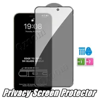 Premium AA Privacy anti spy preded glass protector for iPhone 14 Pro Max 14Plus 13 12 Mini 11 XR XS 6 7 8 Plus