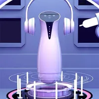 Sex Toy Massager Automatic Sucking Artificial Cunt Cup Oral Vagina Vibrator y Toys for Men Blowjob Machine Adult Goods 18