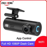 Car dvr Hidden Dash Cam WIFI FULL HD 1080P Super Mini Car Camera DVR Wireless Night Version G-Sensor Driving Recorder car camera dashcam 0923