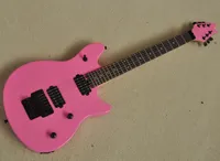 6 Strings Pink Electric Guitar with Floyd Rose Rosewood Fretboard