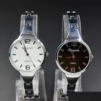 Wristwatches Fashion Chaoyada Woman Girl Sier Thin Steel Metal Strap Quartz Bracelet Wrist Watch 910259Z Drop Delivery 202 Watches2022 Dhliw